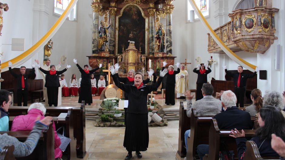 „Singende Hände" in der Pfarrkirche